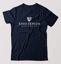 Load image into Gallery viewer, johns hopkins university T-Shirt for Men-Navy Blue-Ektarfa.online
