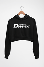 Load image into Gallery viewer, D-Max Crop HOODIE FOR WOMEN-Black-Ektarfa.online
