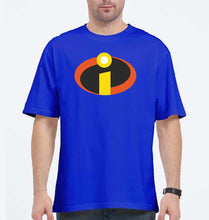 Load image into Gallery viewer, Incredibles Oversized T-Shirt for Men-Royal Blue-Ektarfa.online
