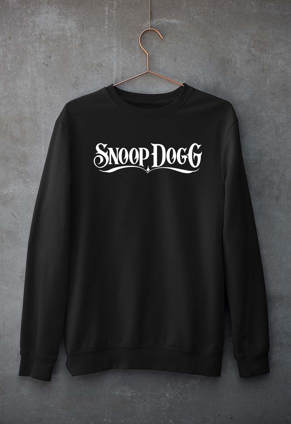 Snoop Dogg Sweatshirt for Men/Women-Black-Ektarfa.online