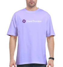 Load image into Gallery viewer, grant thornton Oversized T-Shirt for Men-Lavender-Ektarfa.online
