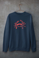 Load image into Gallery viewer, crab Sweatshirt for Men/Women-Navy Blue-Ektarfa.online
