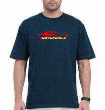 Load image into Gallery viewer, hotwheelz Oversized T-Shirt for Men-Petrol Blue-Ektarfa.online
