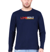 Load image into Gallery viewer, Limp Bizkit Full Sleeves T-Shirt for Men-Navy Blue-Ektarfa.online
