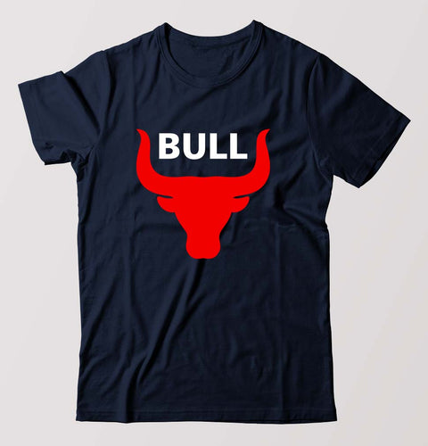 Bull T-Shirt for Men-Navy Blue-Ektarfa.online
