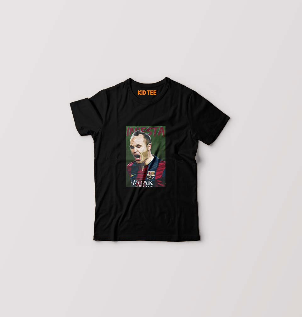 iniesta T-Shirt for Boy/Girl-Black-Ektarfa.online