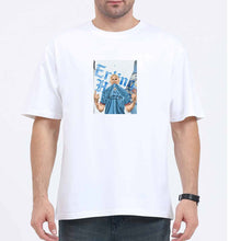 Load image into Gallery viewer, erling haaland Oversized T-Shirt for Men-White-Ektarfa.online
