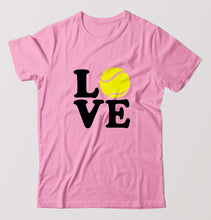 Load image into Gallery viewer, Love Tennis T-Shirt for Men-Light Baby Pink-Ektarfa.online
