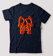 Load image into Gallery viewer, Deftones Skull T-Shirt for Men-Navy Blue-Ektarfa.online

