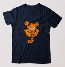 Load image into Gallery viewer, Garfield T-Shirt for Men-Navy Blue-Ektarfa.online
