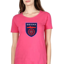 Load image into Gallery viewer, Odisha FC T-Shirt for Women-Pink-Ektarfa.online
