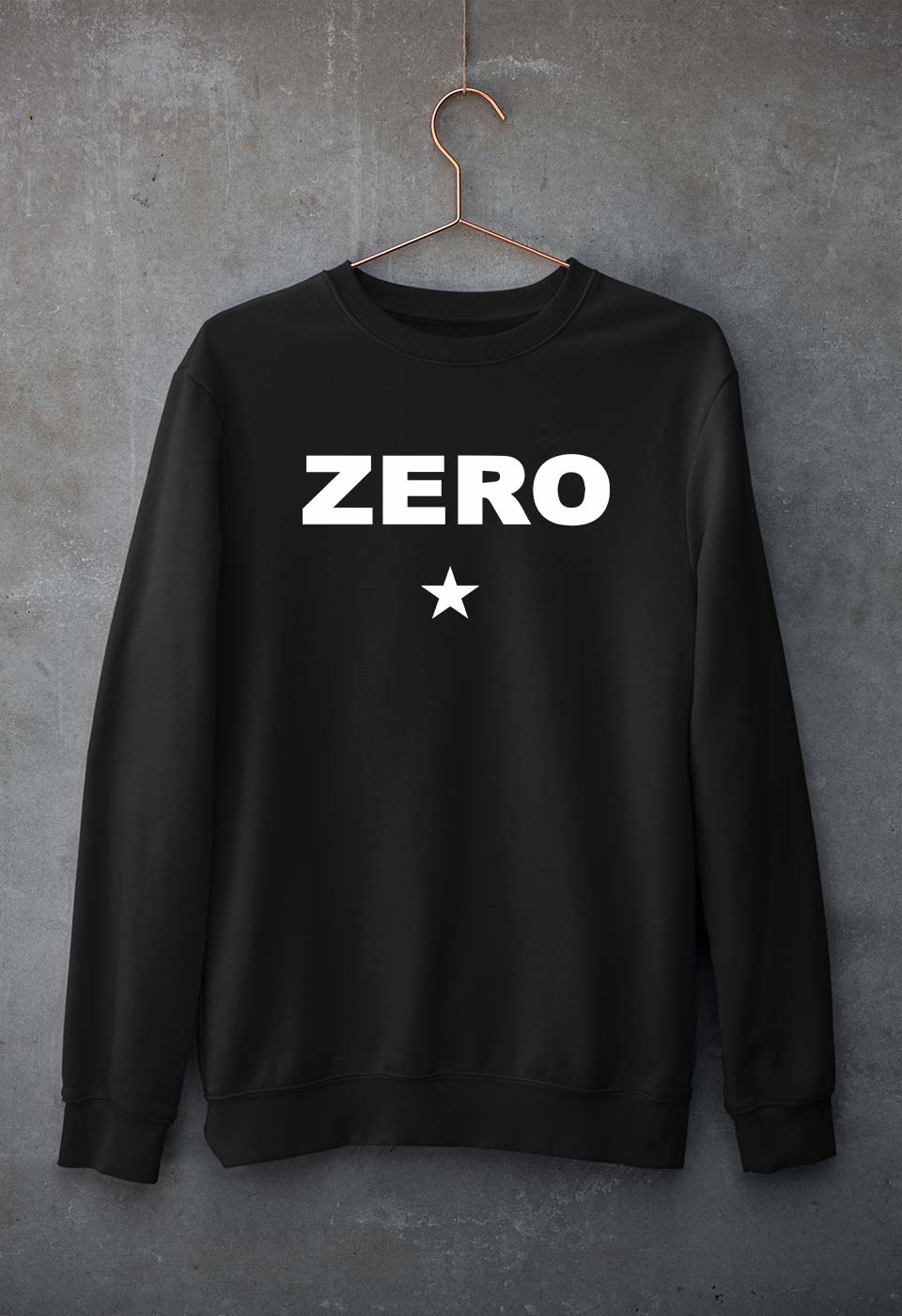 Smashing Pumpkins Zero Sweatshirt for Men/Women-Black-Ektarfa.online