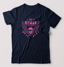 Load image into Gallery viewer, Bret Hart (Hitman) T-Shirt for Men-Navy Blue-Ektarfa.online

