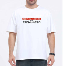 Load image into Gallery viewer, terminator Oversized T-Shirt for Men-White-Ektarfa.online
