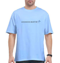 Load image into Gallery viewer, lockheed martin Oversized T-Shirt for Men-Baby Blue-Ektarfa.online
