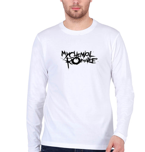 My Chemical Romance Full Sleeves T-Shirt for Men-White-Ektarfa.online