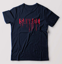 Load image into Gallery viewer, savage T-Shirt for Men-Navy Blue-Ektarfa.online
