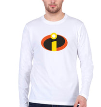 Load image into Gallery viewer, Incredibles Full Sleeves T-Shirt for Men-White-Ektarfa.online
