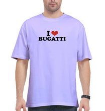 Load image into Gallery viewer, I LOVE BUGATTI Oversized T-Shirt for Men

