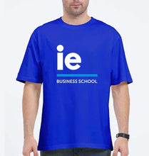 Load image into Gallery viewer, IE University Oversized T-Shirt for Men-Royal Blue-Ektarfa.online
