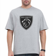 Load image into Gallery viewer, Peugeot Oversized T-Shirt for Men-Grey-Ektarfa.online
