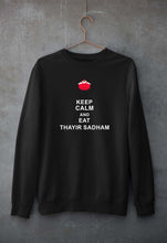 Load image into Gallery viewer, thayir sadam Sweatshirt for Men/Women-Black-Ektarfa.online
