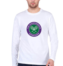Load image into Gallery viewer, wimbledon Full Sleeves T-Shirt for Men-White-Ektarfa.online
