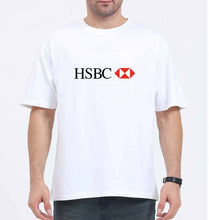 Load image into Gallery viewer, hsbc Oversized T-Shirt for Men-White-Ektarfa.online

