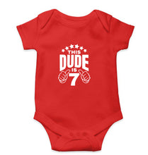 Load image into Gallery viewer, 7th Happy Birthday Kids Romper For Baby Boy/Girl
