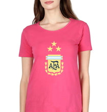 Load image into Gallery viewer, Argentina Football T-Shirt for Women-Ektarfa.online

