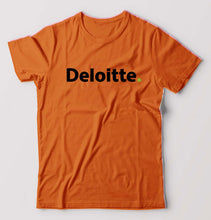 Load image into Gallery viewer, Deloitte T-Shirt for Men-Orange-Ektarfa.online
