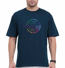 Load image into Gallery viewer, Wipro Oversized T-Shirt for Men-Petrol Blue-Ektarfa.online
