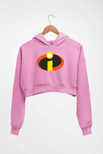 Load image into Gallery viewer, Incredibles Crop HOODIE FOR WOMEN-Light Baby Pink-Ektarfa.online
