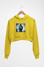 Load image into Gallery viewer, Alan Walker Crop HOODIE FOR WOMEN-Mustard Yellow-Ektarfa.online
