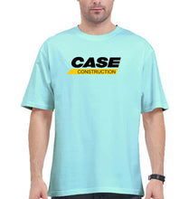 Load image into Gallery viewer, case construction Oversized T-Shirt for Men-Mint-Ektarfa.online
