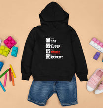 Load image into Gallery viewer, Eat Sleep Anime Repeat Hoodie for Boy/Girl
