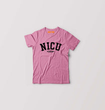 Load image into Gallery viewer, NICU crew Kids T-Shirt for Boy/Girl-Pink-Ektarfa.online
