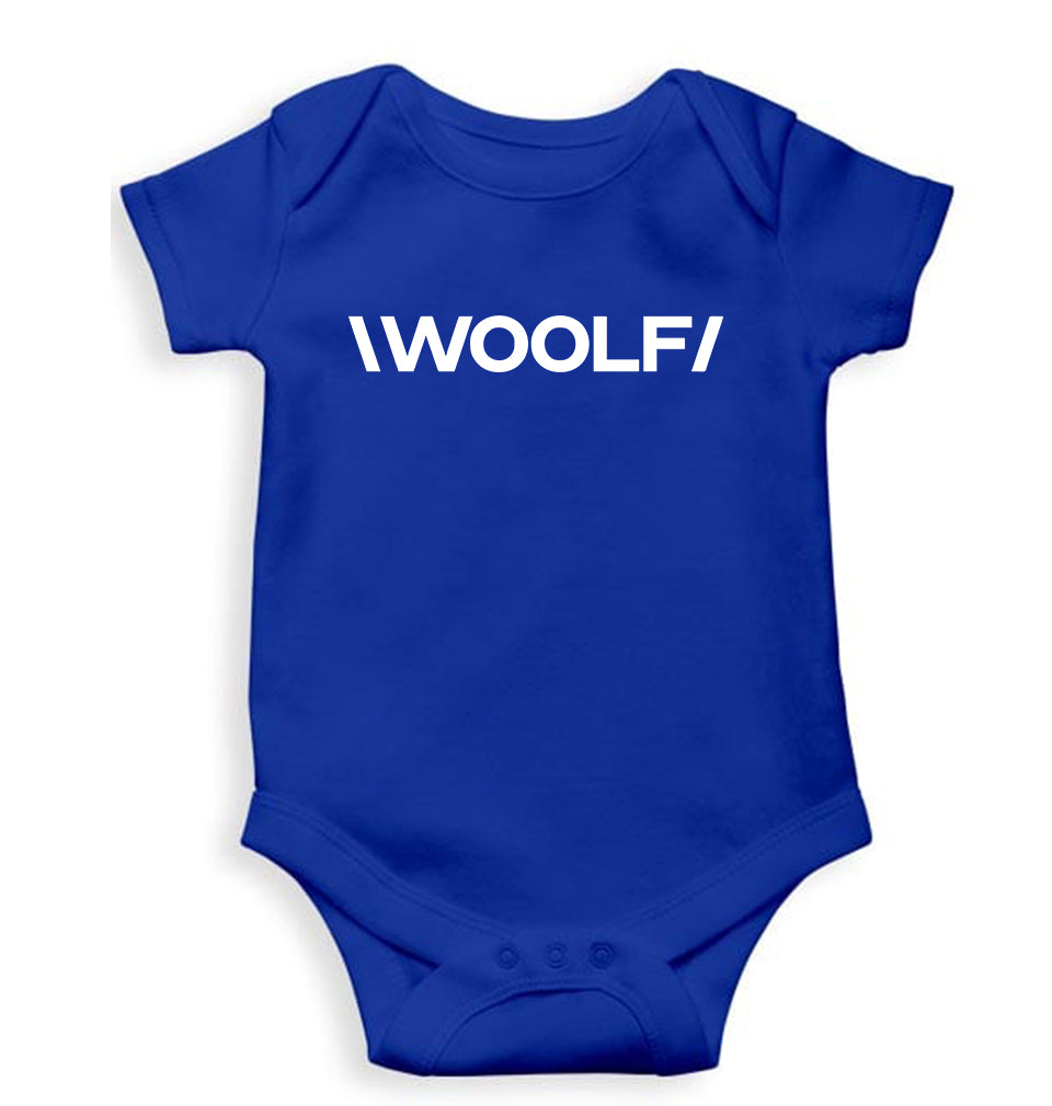 woolf university Romper For Baby Boy/Girl-Royal Blue-Ektarfa.online