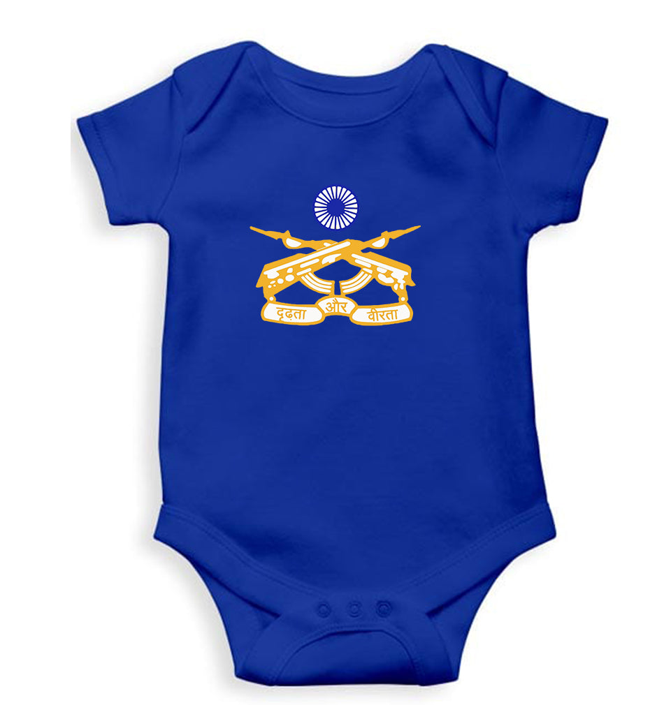 Rashtriya rifles Army Romper For Baby Boy/Girl