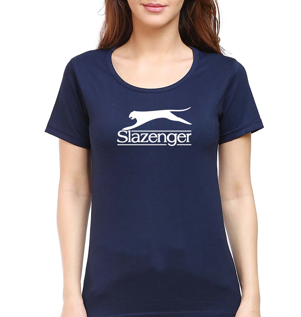 Slazenger T-Shirt for Women-Navy Blue-Ektarfa.online
