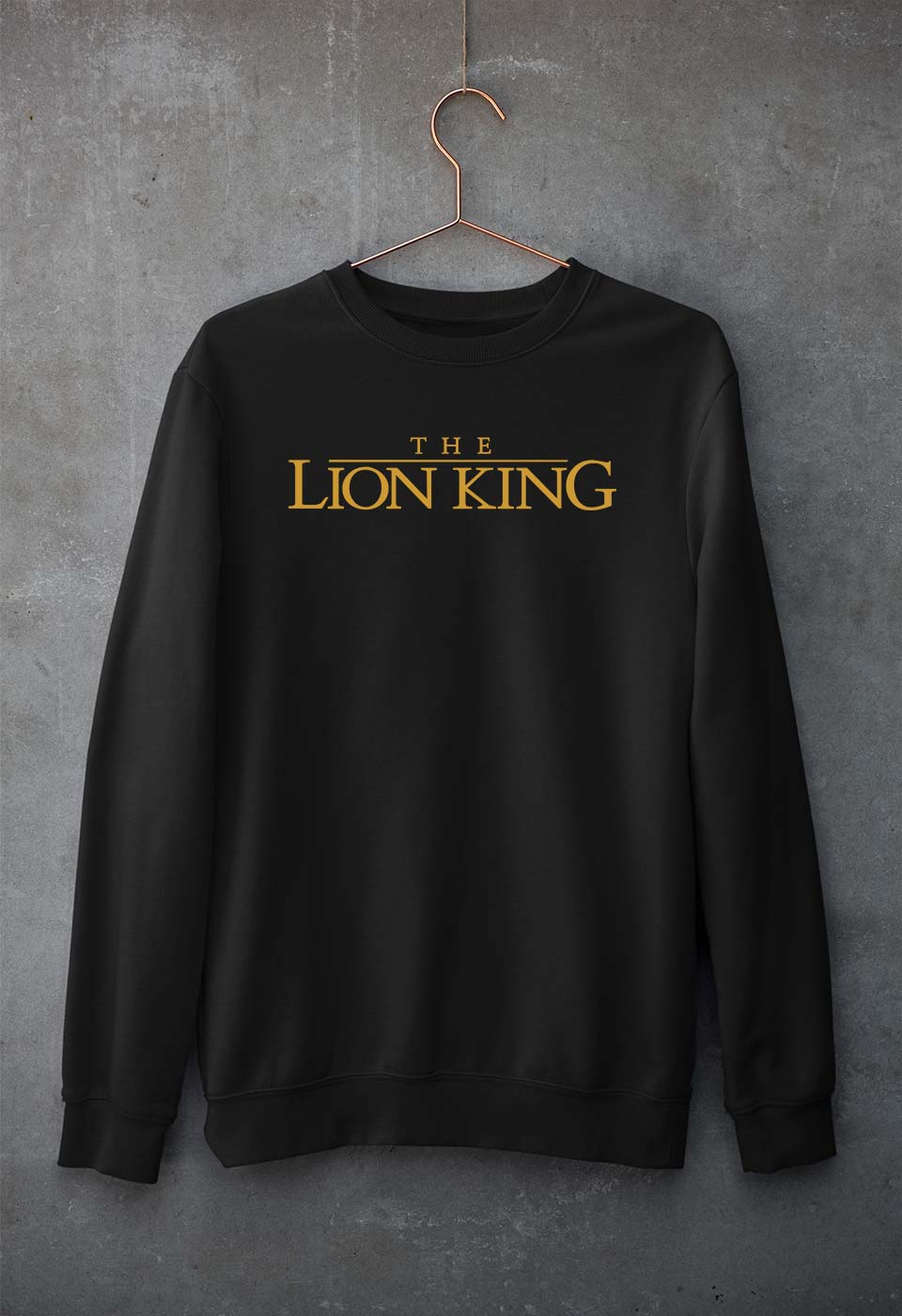 The loin king Sweatshirt for Men/Women-Black-Ektarfa.online