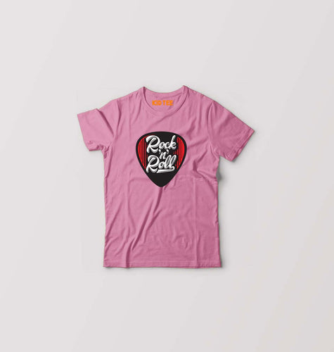 Guitar plectrum T-Shirt for Boy/Girl-Pink-Ektarfa.online