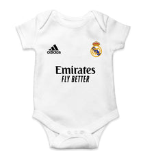 Load image into Gallery viewer, Real Madrid 2021-22 Kids Romper For Baby Boy/Girl-White-Ektarfa.online
