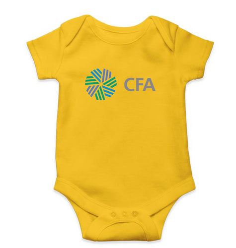 CFA Romper For Baby Boy/Girl-Yellow-Ektarfa.online