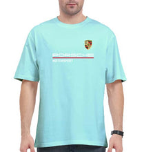 Load image into Gallery viewer, Porsche Oversized T-Shirt for Men-Mint-Ektarfa.online
