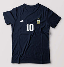 Load image into Gallery viewer, Argentina Fottball 10 T-Shirt for Men-Navy Blue-Ektarfa.online
