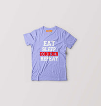 Load image into Gallery viewer, eat sleep conquer repeat T-Shirt for Boy/Girl-Ektarfa.online
