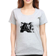 Load image into Gallery viewer, jack sparrow T-Shirt for Women-Grey Melange-Ektarfa.online
