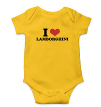 Load image into Gallery viewer, I LOVE LAMBORGHINI Romper For Baby Boy/Girl-Yellow-Ektarfa.online
