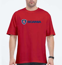 Load image into Gallery viewer, Scania Oversized T-Shirt for Men-Red-Ektarfa.online

